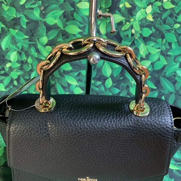 Murray street Kim Kate spade leather black satchel - Picture 4 of 8